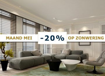 De hele maand mei -20% bij aankoop van bécé raamdecoratie - Bastiaansen Decoratie Merelbeke