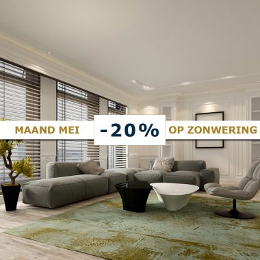 De hele maand mei -20% bij aankoop van bécé raamdecoratie - Bastiaansen Decoratie Merelbeke