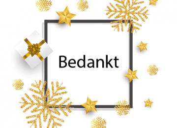 Bedankt voor het afgelopen jaar - Bastiaansen Decoratie